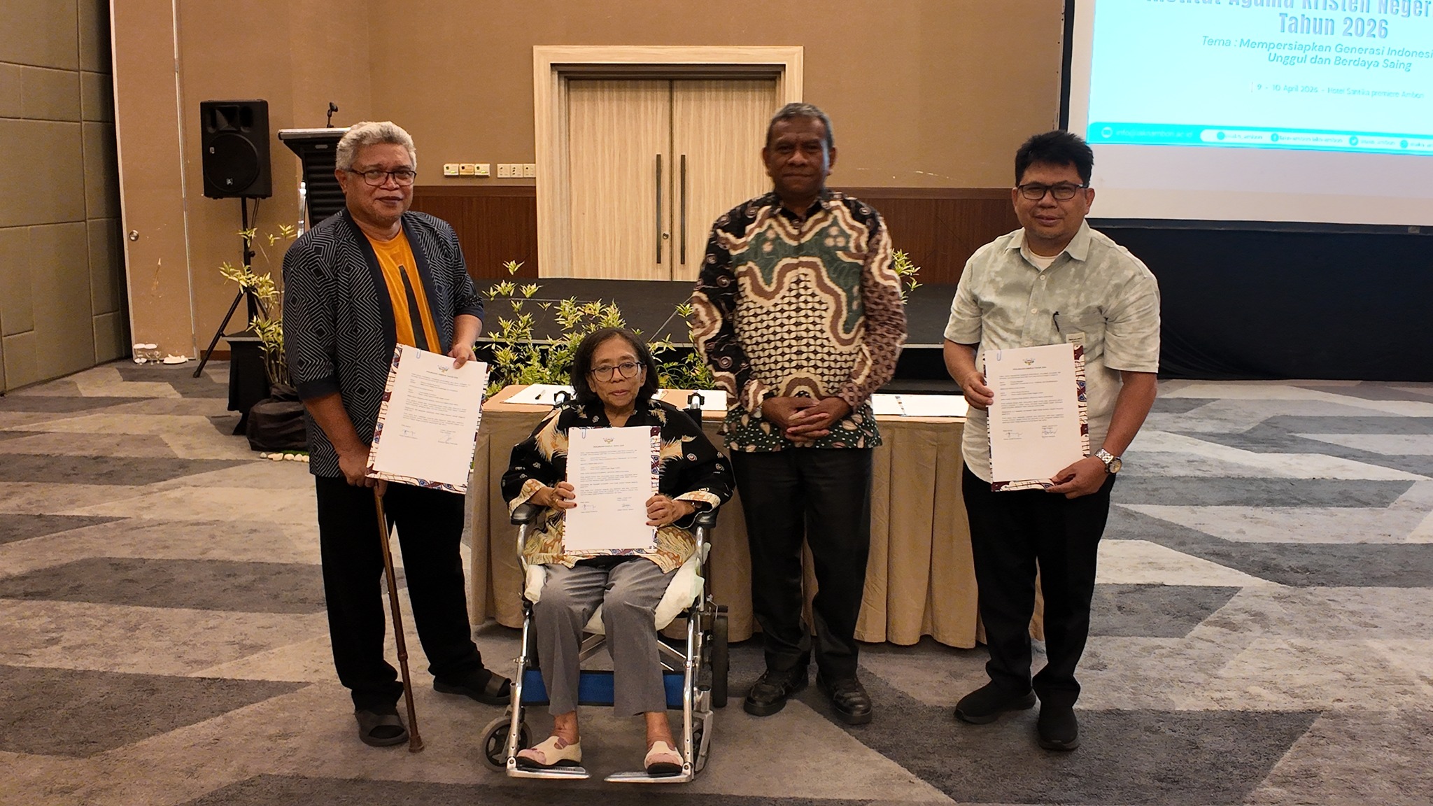 IAKN Ambon Tegaskan Komitmen Kinerja melalui Penandatanganan Perjanjian dalam Penutupan Rapat Kerja 2026