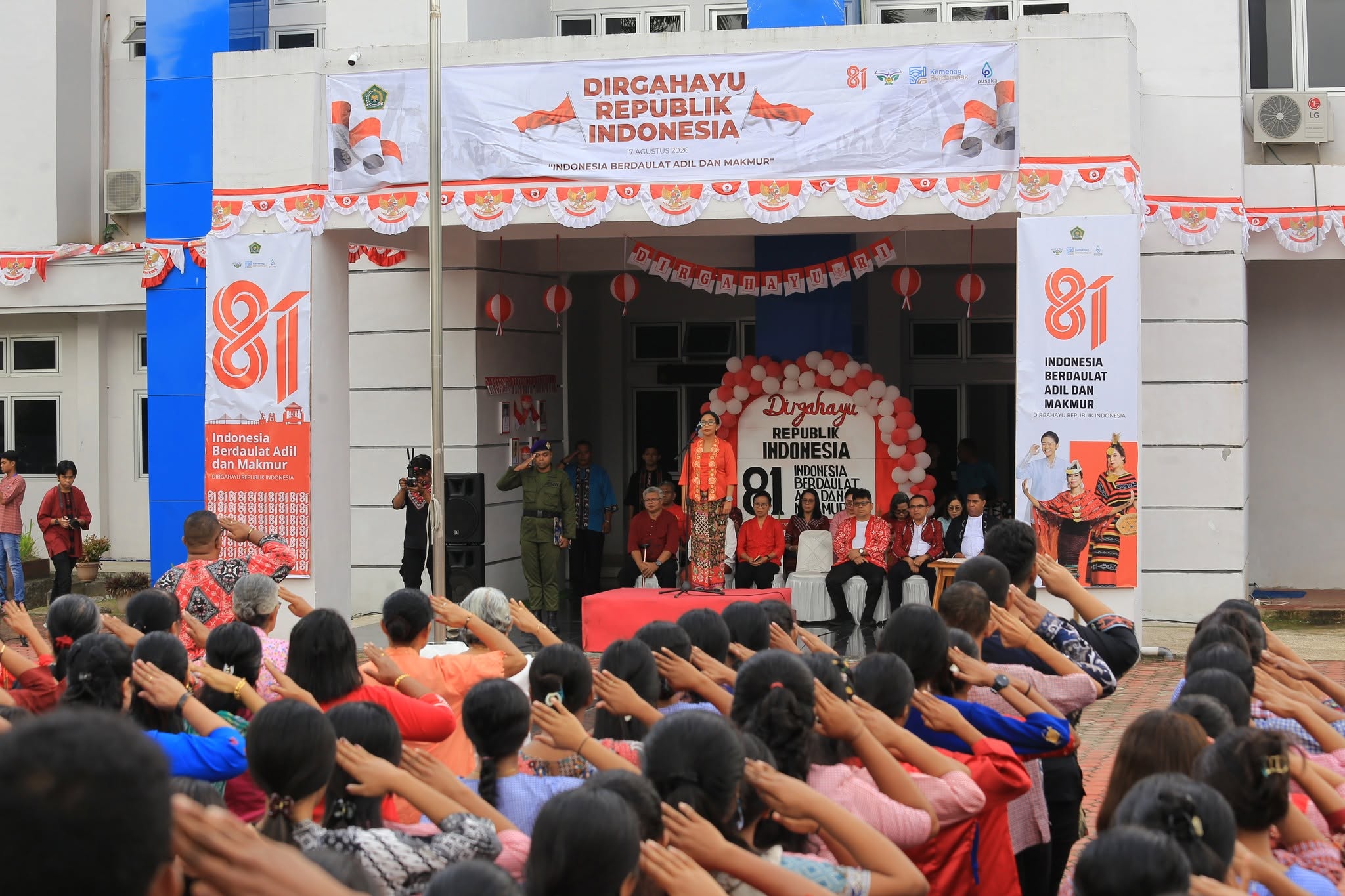 HUT ke-81 RI, Rektor IAKN Ambon: Kemerdekaan Harus Diisi dengan Ilmu, Integritas dan Pengabdian