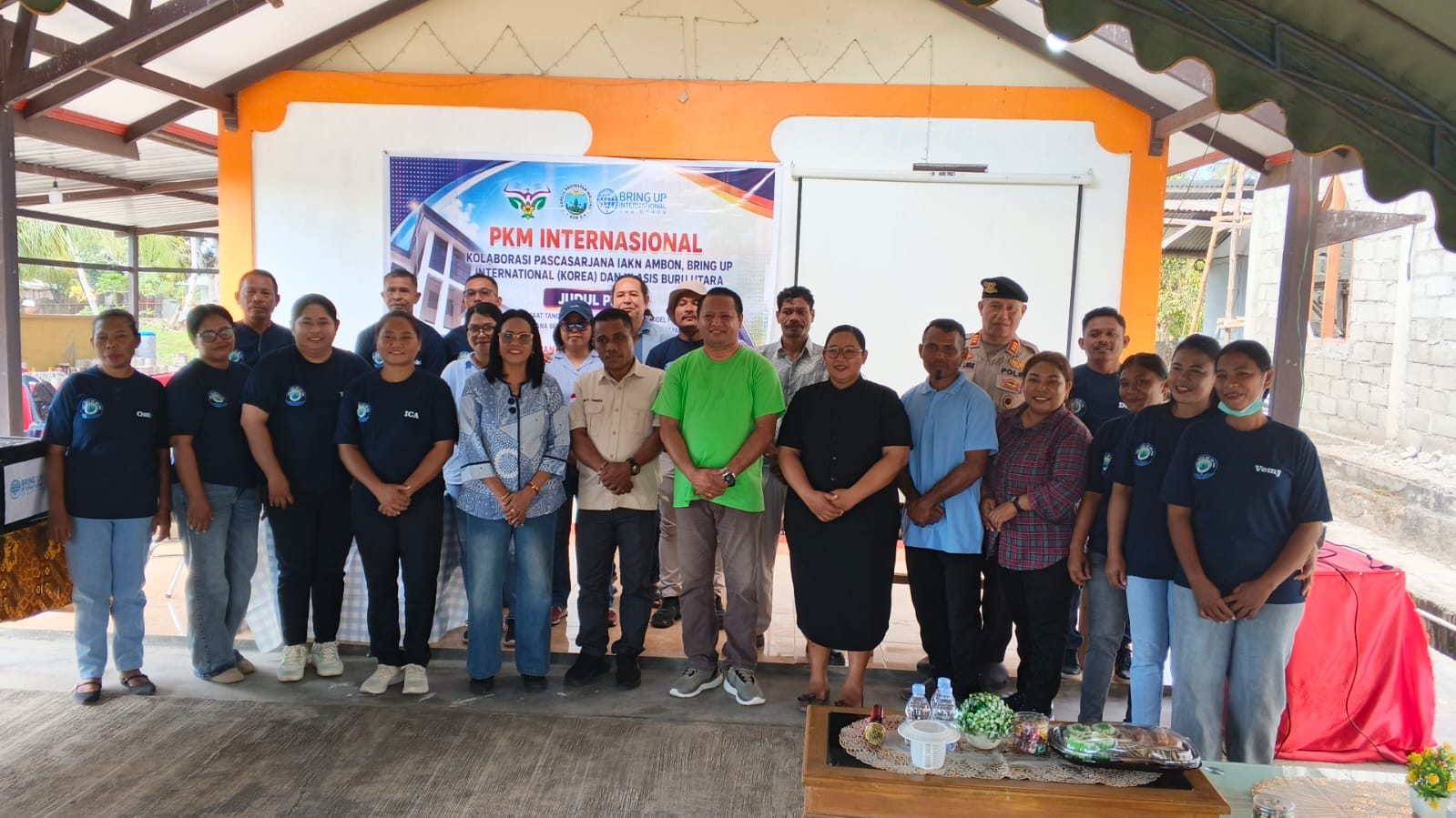 PkM Internasional : IAKN Ambon Gandeng Klasis GPM Buru Utara  dan Bring UP Korea Selatan Layani Kesehatan Warga Savana Jaya