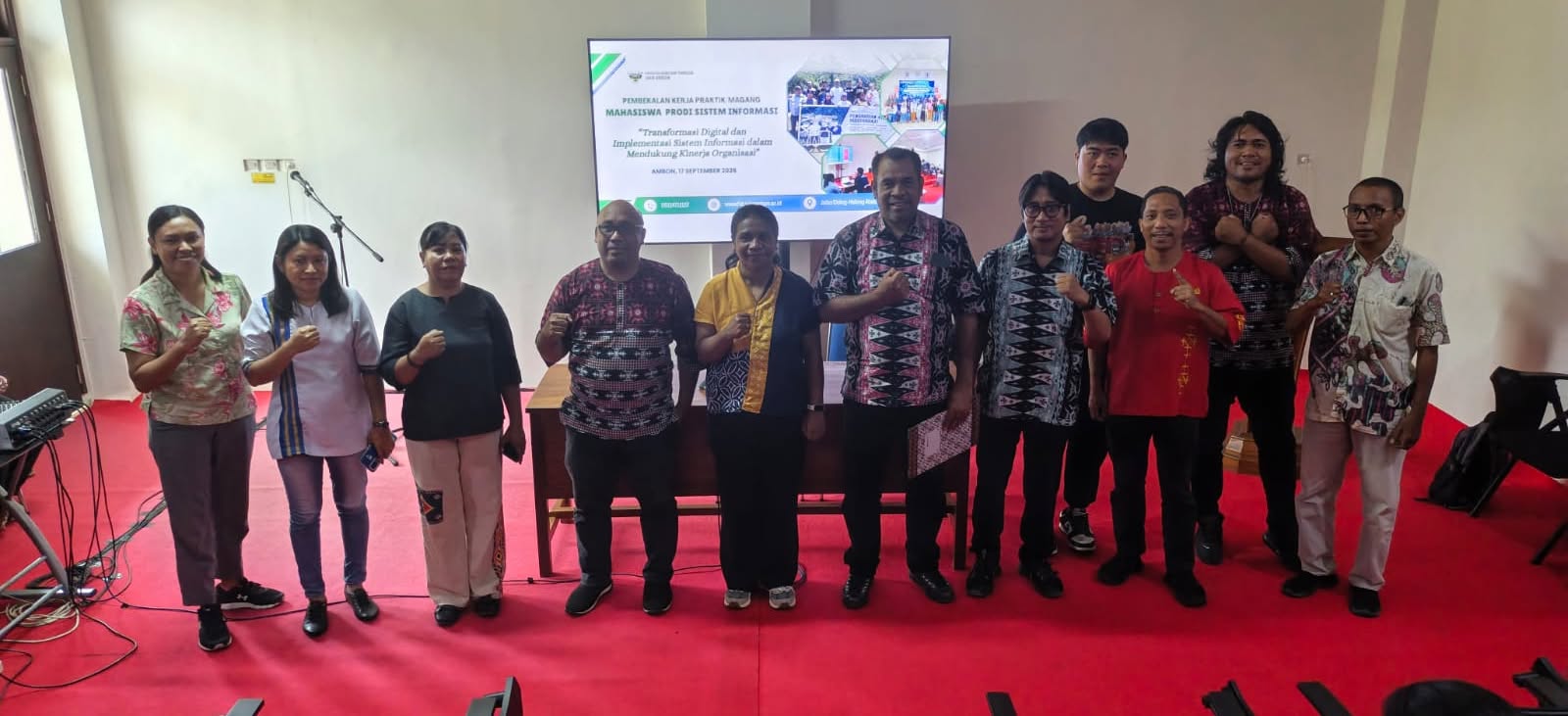 IAKN Ambon Bekali Mahasiswa Sistem Informasi Hadapi Dunia Kerja melalui Magang