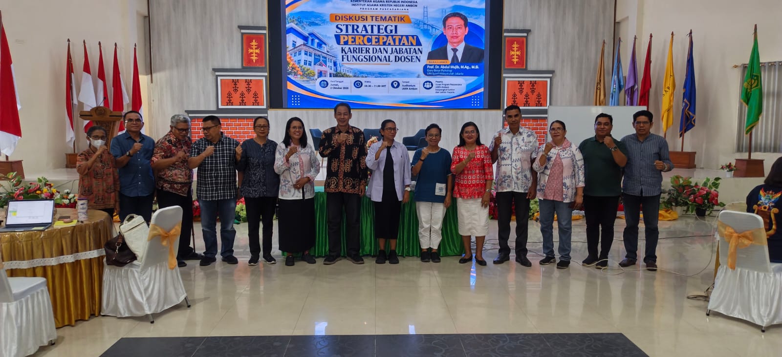 Percepatan Karier Dosen Jadi Perhatian, IAKN Ambon Bahas Strategi Menuju Jabatan Fungsional Guru Besar