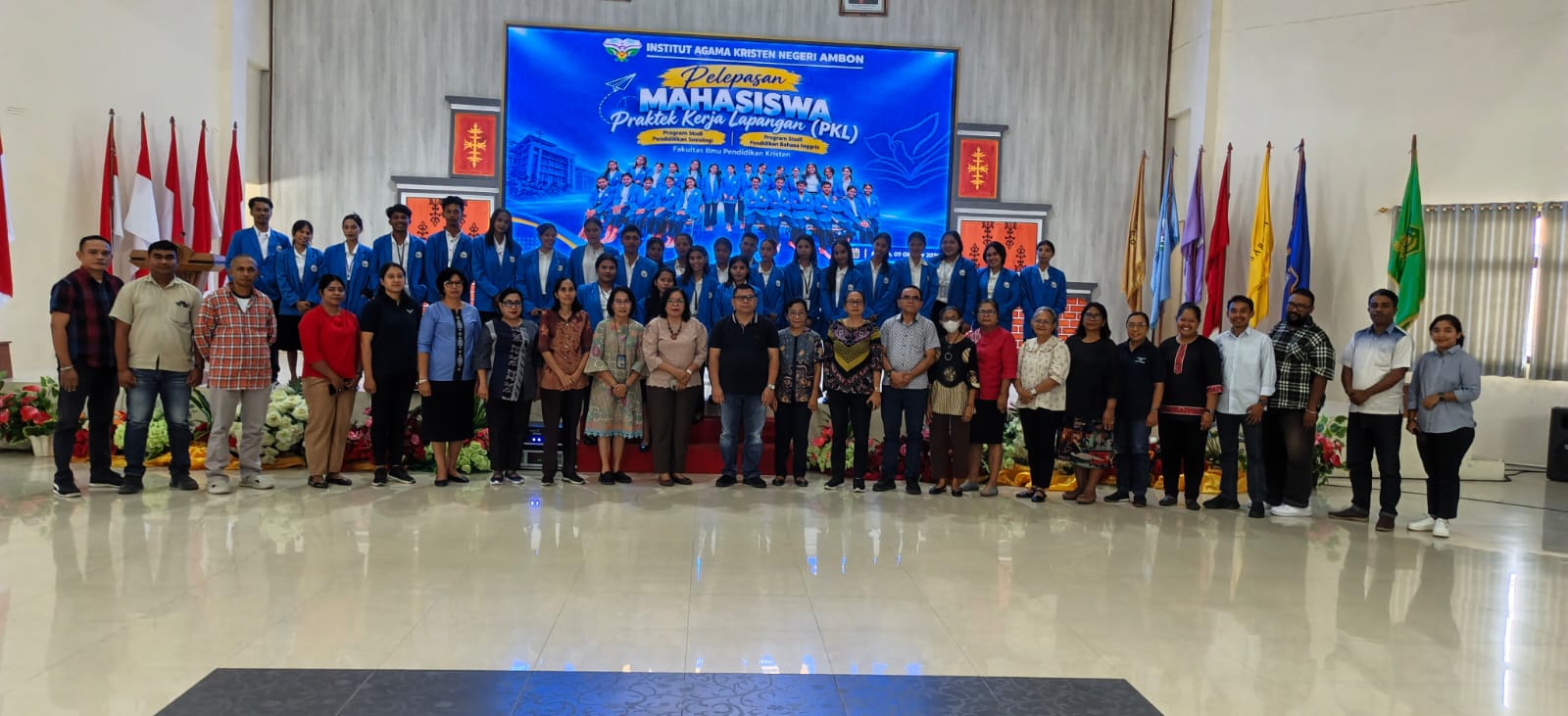IAKN Ambon Lepas 25 Mahasiswa PKL, Disiapkan Hadapi Dunia Kerja di Sekolah Mitra 