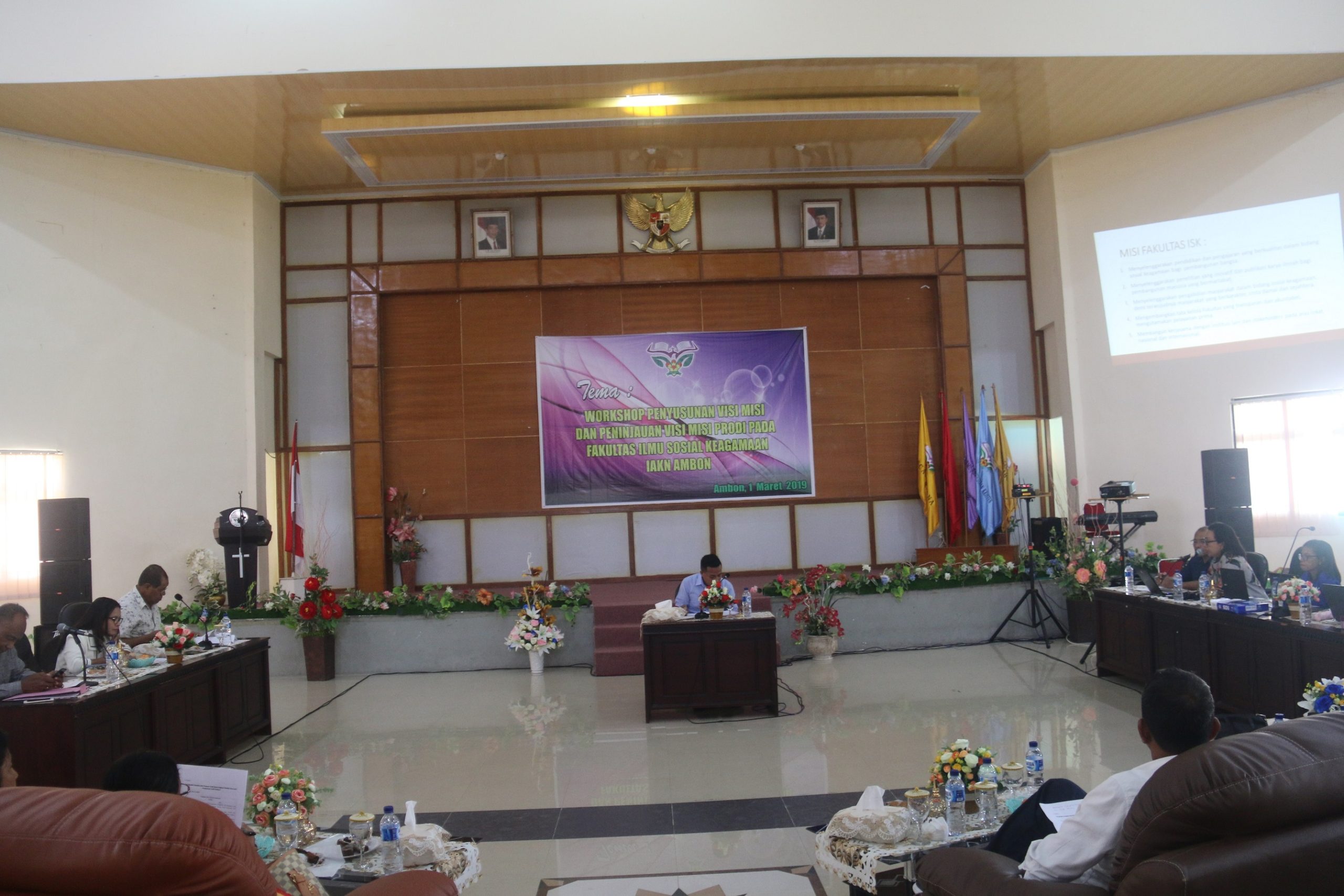 WORKSHOP PENYUSUNAN & PENINJAUAN VISI MISI PRODI PADA FAKULTAS ILMU SOSIAL KEAGAMAAN IAKN AMBON