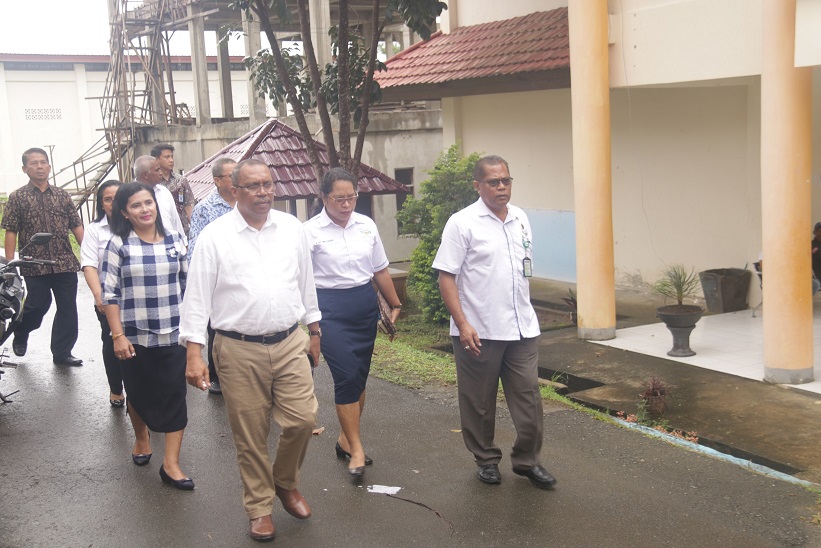 Kunjungan kerja Dirjen Bimas Kristen KEMENTERIAN AGAMA RI ke IAKN Ambon