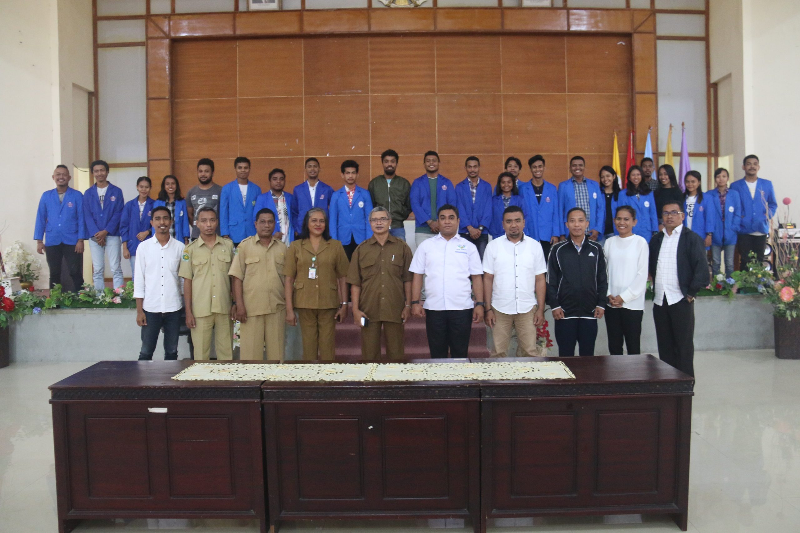 Dekan Fakultas Seni Keagamaan melantik pengurus DPMF dan HMPS peridoe 2019-2020
