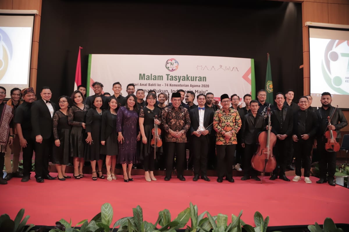 IASO turut Memeriahkan malam Tasyakuran Kemenag RI