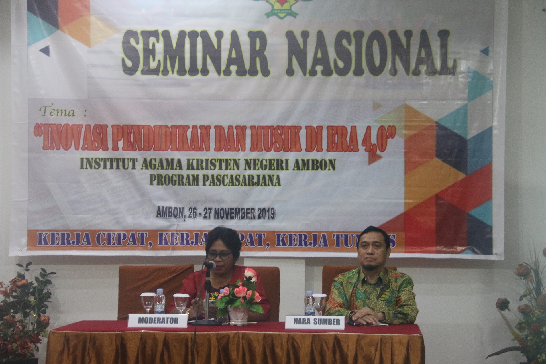 Pascasarjana IAKN Ambon Gelar Semnas Inovasi Pendidikan dan Musik di era 4.0
