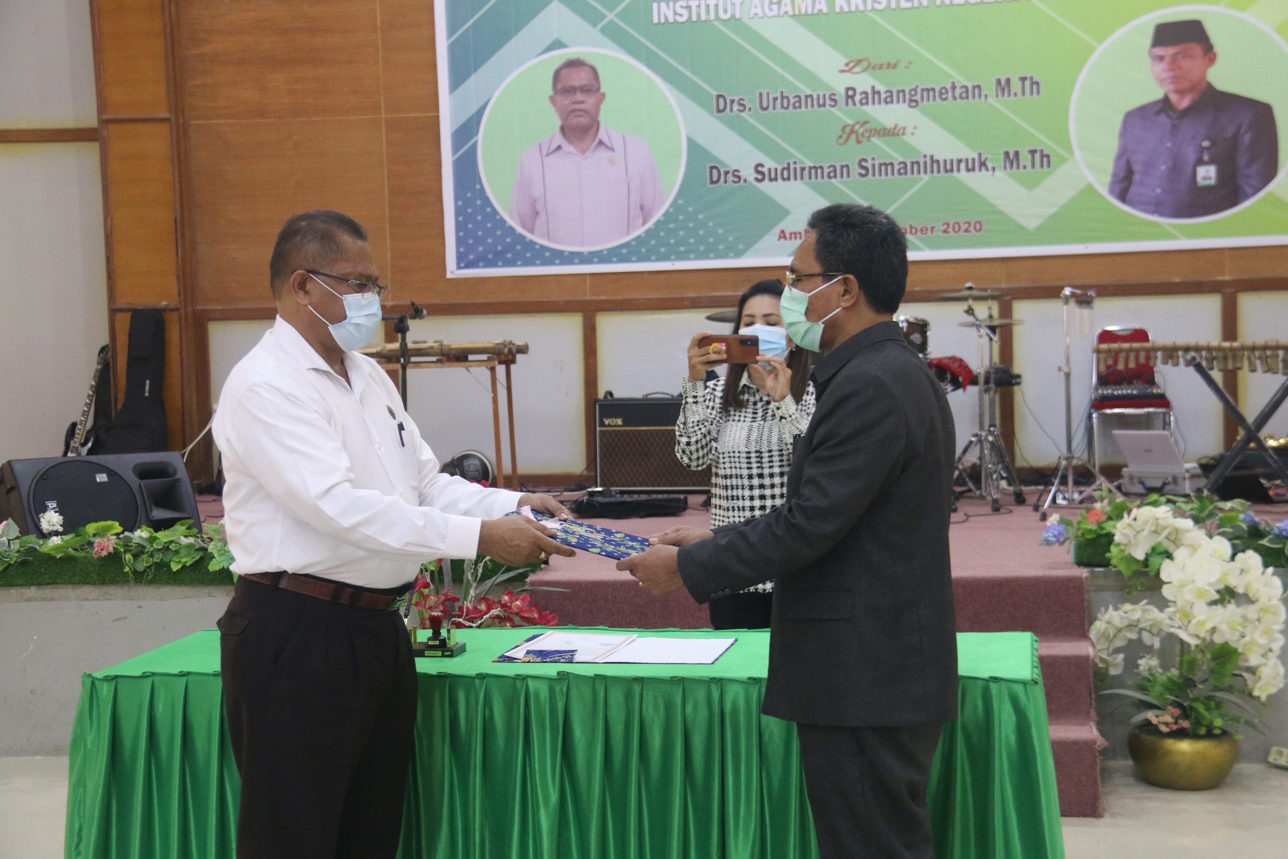 Serah Terima Jabatan Kepala Biro AUAK IAKN Ambon
