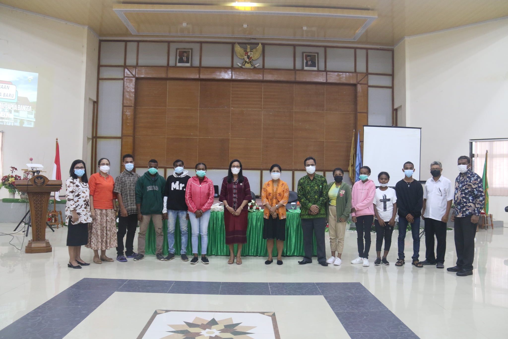 Mahasiswa Program KCP Papua Bangga Tahun 2021, Tiba Di IAKN Ambon
