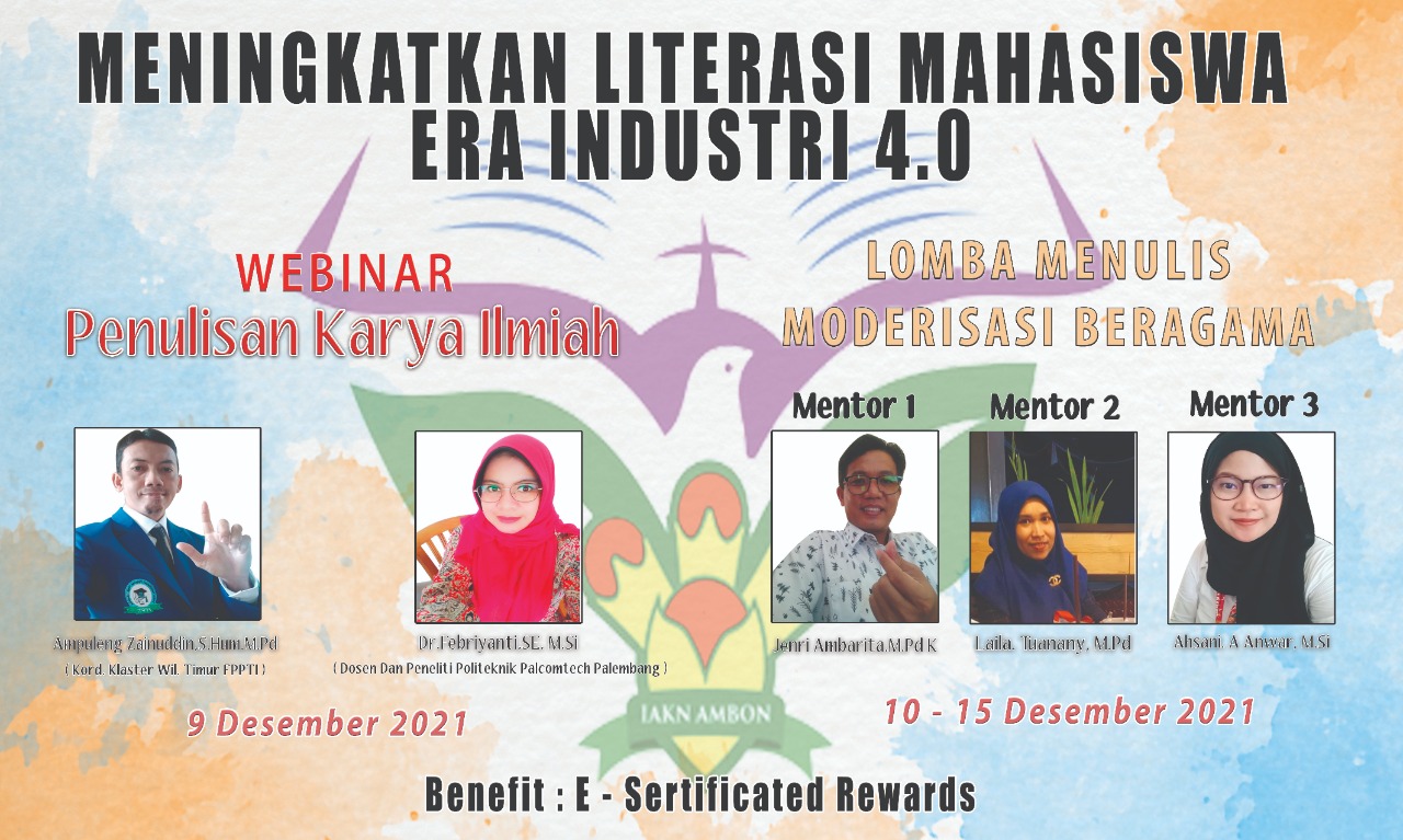 Unit Perpustakaan IAKN Ambon gelar kegiatan â€œPeningkatan Literasi Mahasiswa di Era Industry 4.0â€