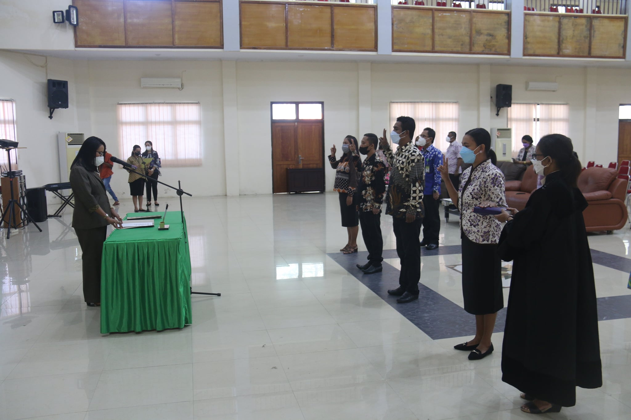 Rektor Melantik Kaprodi dan Sekprodi Di Lingkup IAKN Ambon