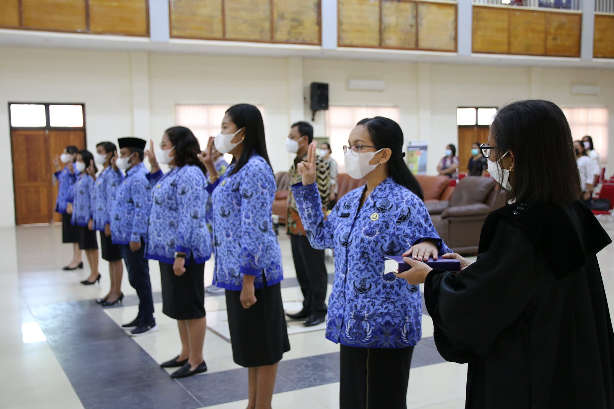 Pengambilan Sumpah/Janji PNS Di Lingkungan IAKN Ambon