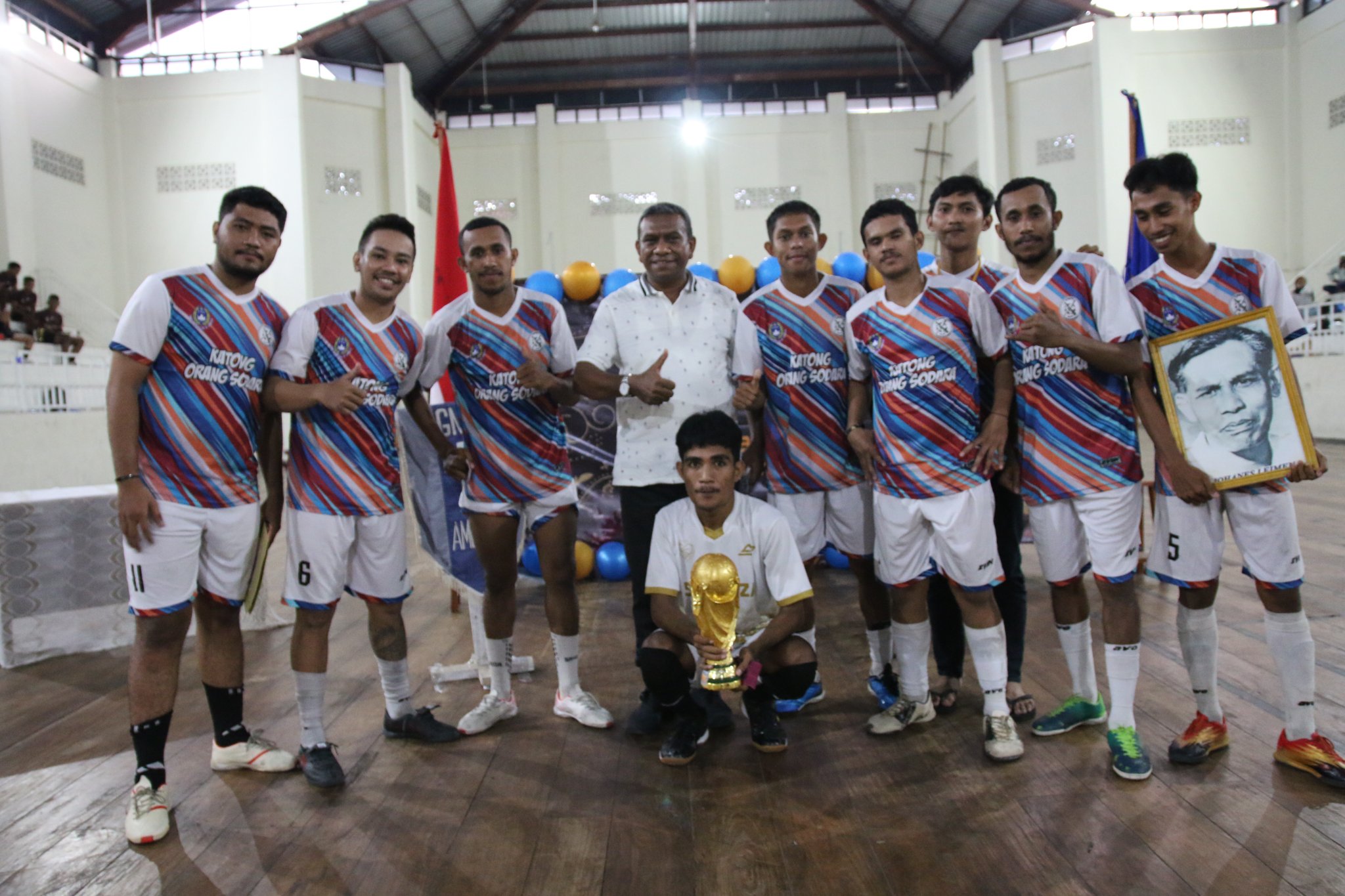 Rektor Menutup Futsal Competition GMKI Komisariat IAKN Ambon tahun 2022