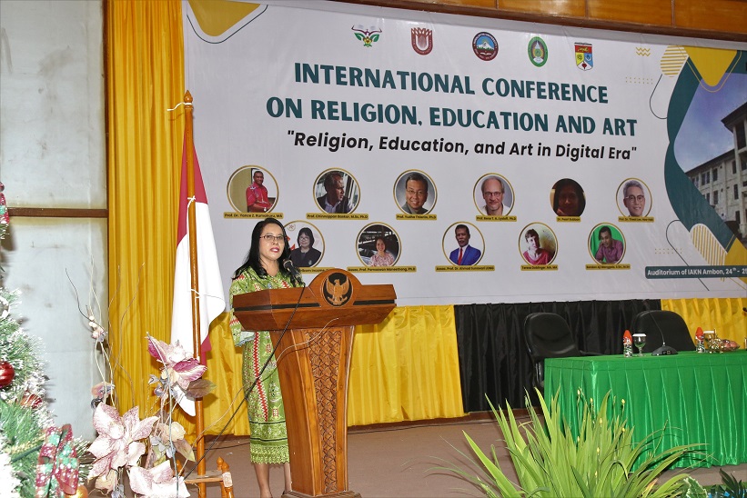 Religion, Education, and Art in Digital Era menjadi tema Seminar Internasional yang digelar IAKN Ambon