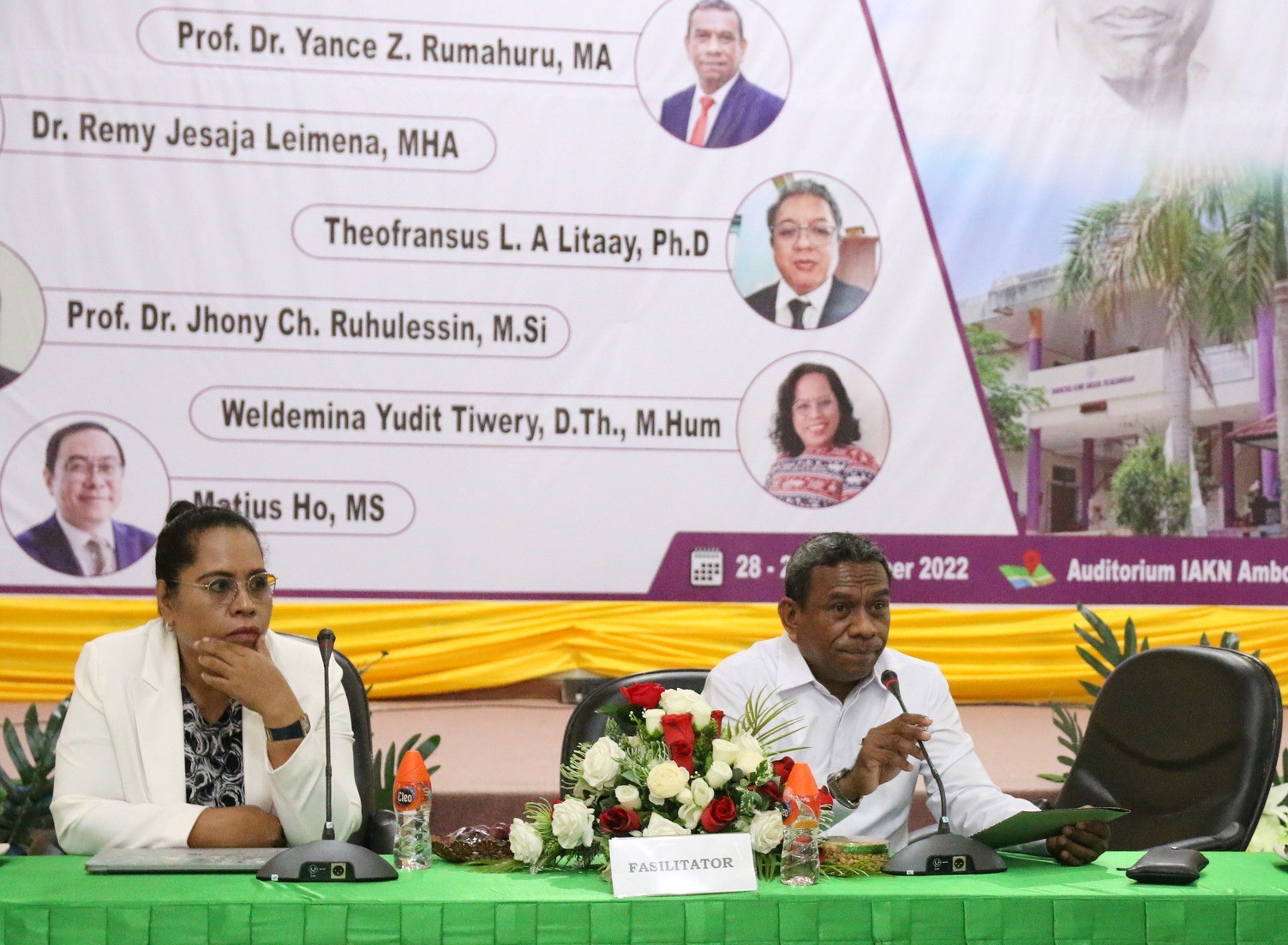 Keteladanan Hidup Dr. Johannes Leimena menjadi Tema dalam Seminar Nasional yang digelar FISK IAKN Ambon