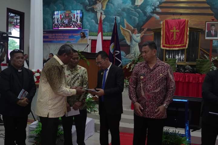 Rektor IAKN Ambon mengadiri Pembukaan Sidang MPL Ke-43 Sinode GPM sekaligus Launching buku "Hak beragama dipersimpangan jalan kebebasan"