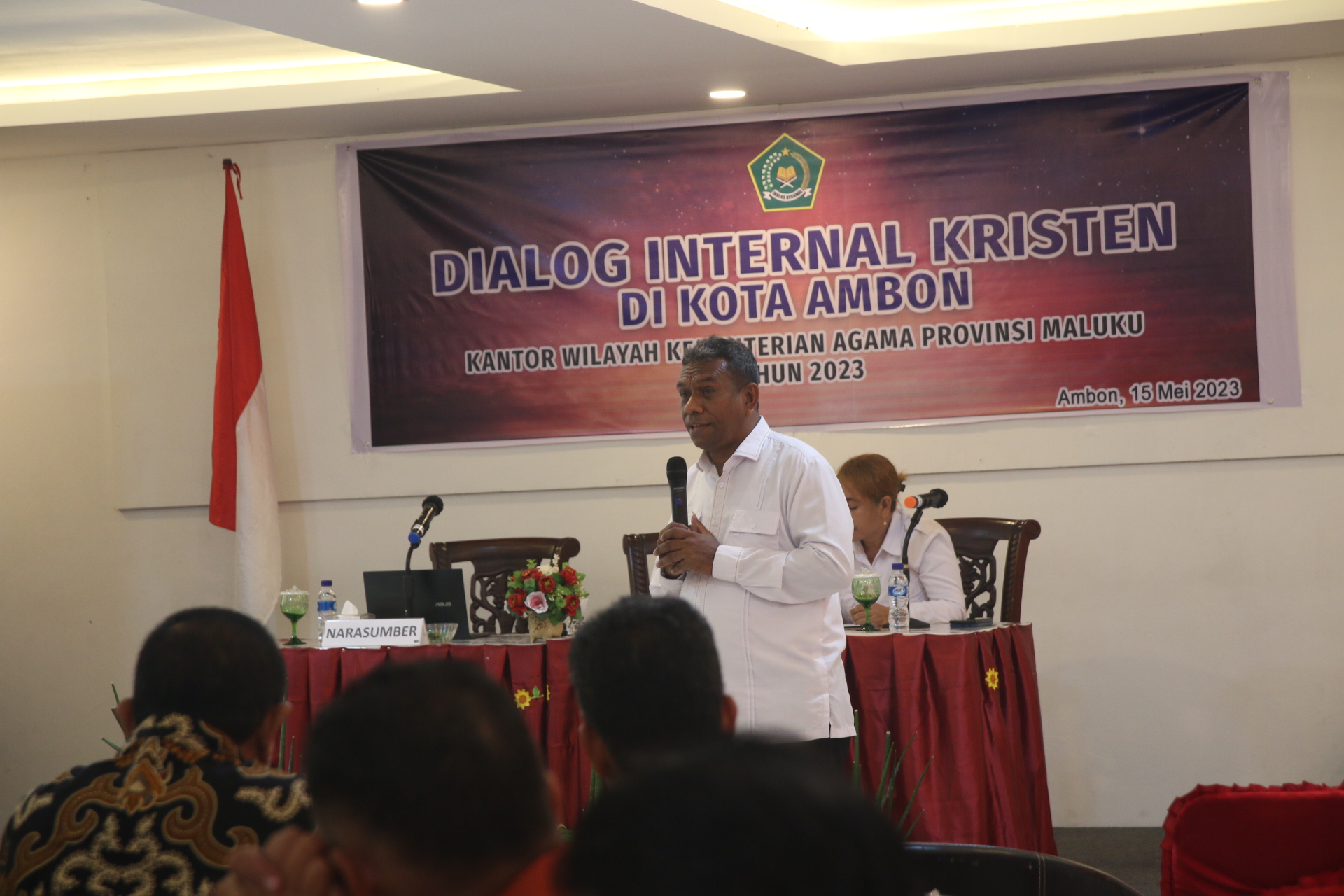 Rektor menjadi narasumber dalam Dialog Internal Lembaga Kristen
