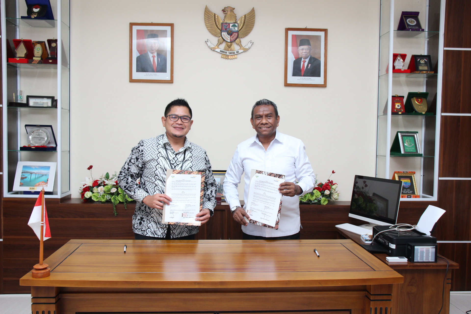 MoU Antara IAKN Ambon dan PT Bank Mandiri (Persero), Tbk