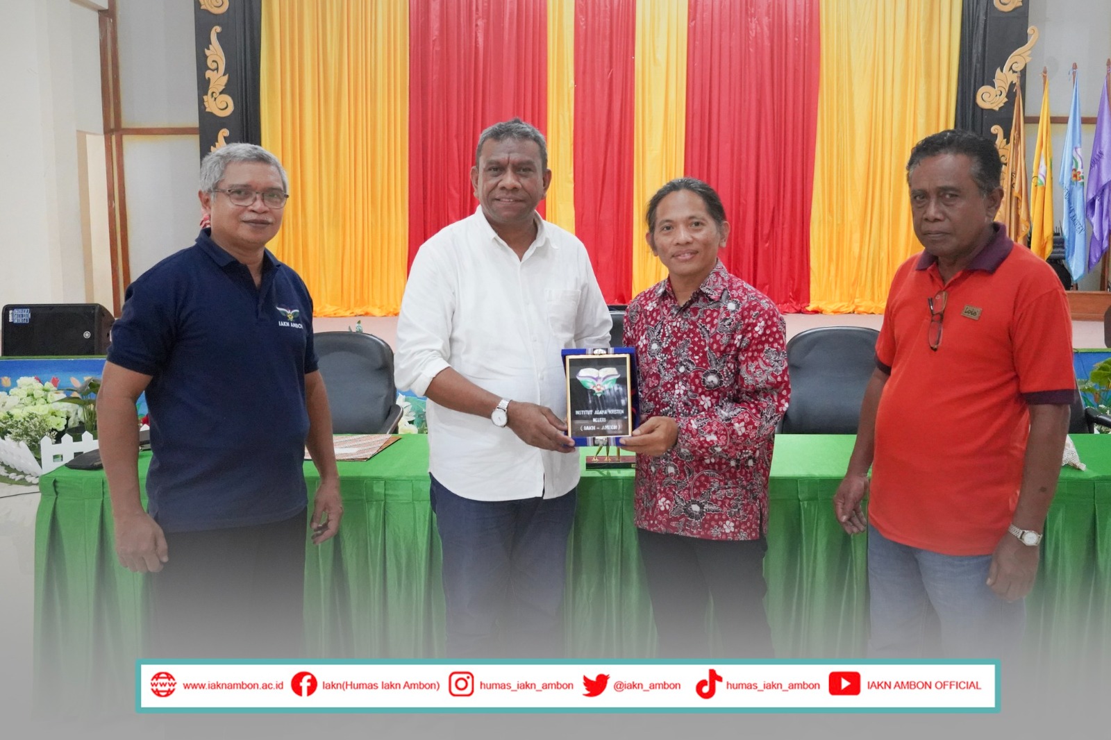 IAKN Ambon dan CRCS UGM Sepakati Kerja Sama