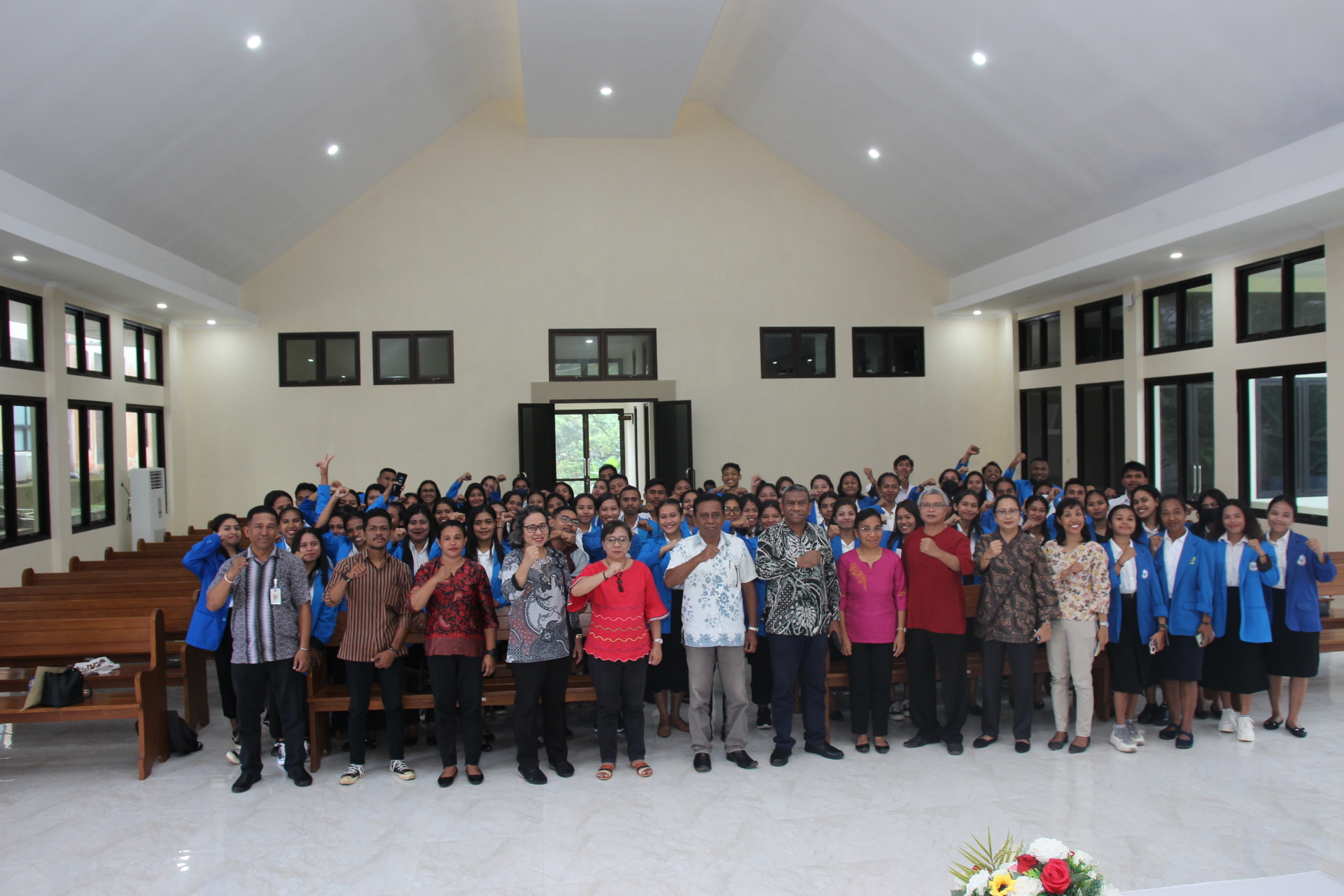 Rektor IAKN Ambon Lepas 85 Mahasiswa KKN 2023
