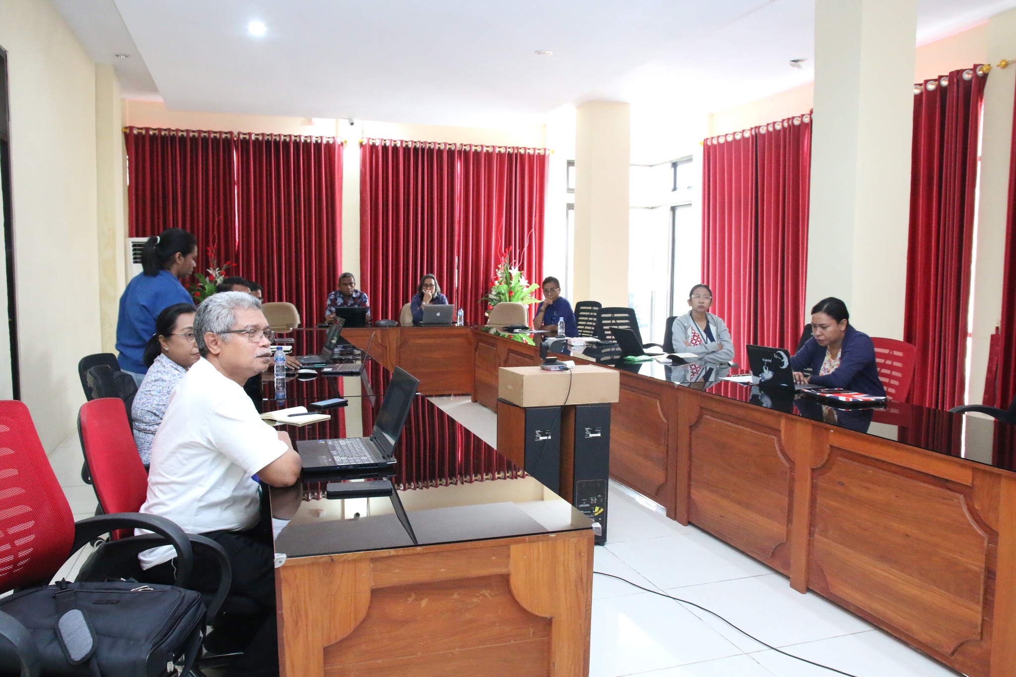 Buka Fakultas Baru, Rektor dan Pimpinan di Lingkungan IAKN Ambon lakukan koordinasi dengan Biro Ortala, Menpan RB, dan Kemendikbud Dikti