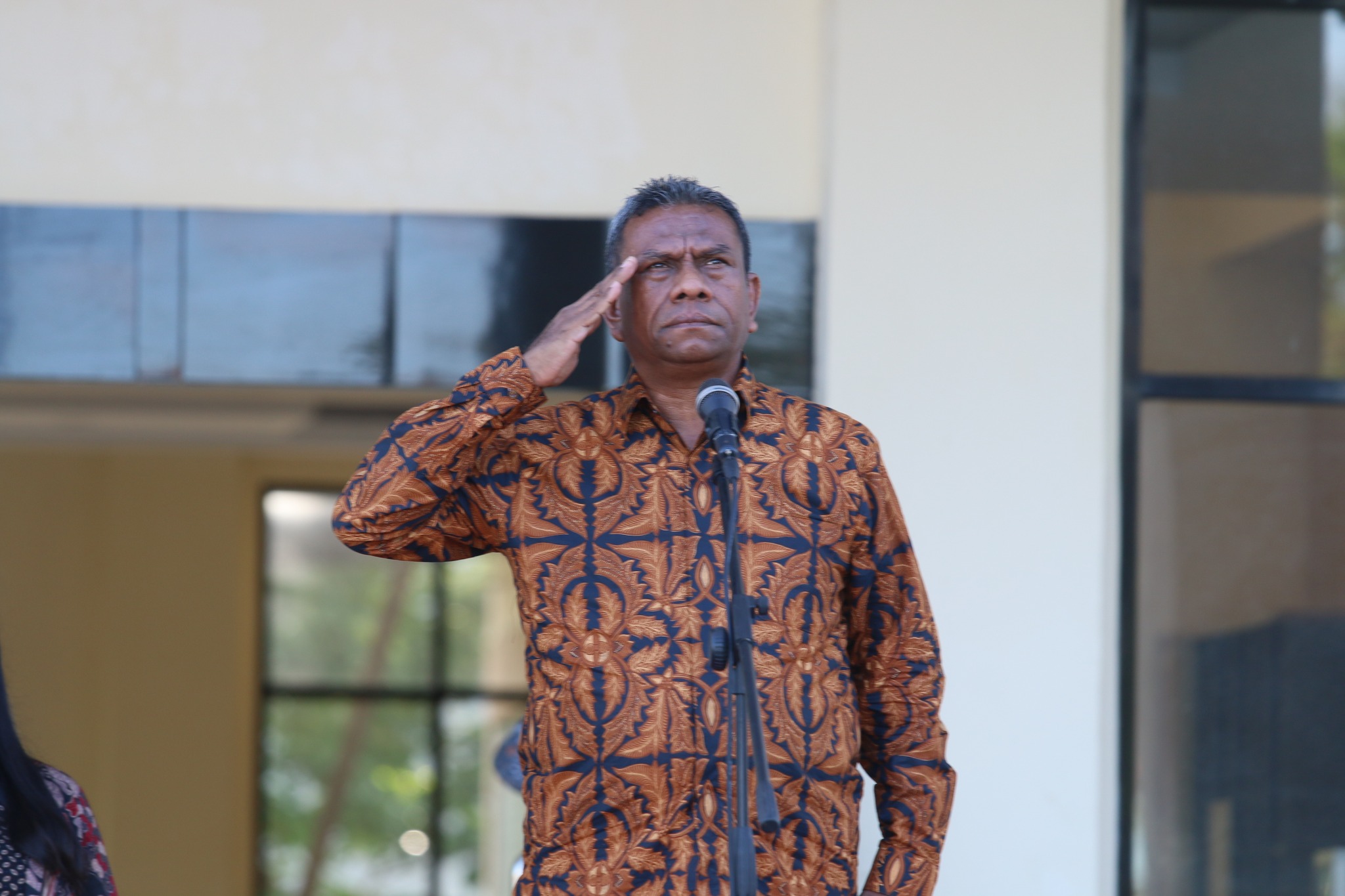 Setiap Tanggal 17, IAKN Ambon Melaksanakan Penghormatan Bendera Merah Putih dan Doa