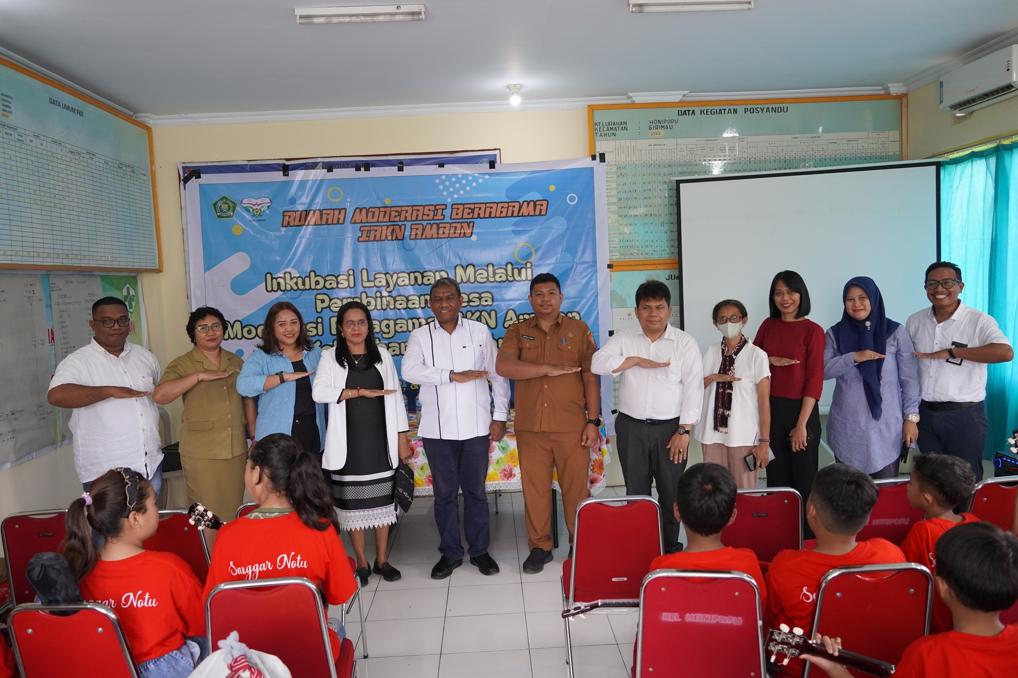 IAKN Ambon Gelar Pengabdian Kepada Masyarakat melalui Program Moderasi Beragama di Kelurahan Honipopu