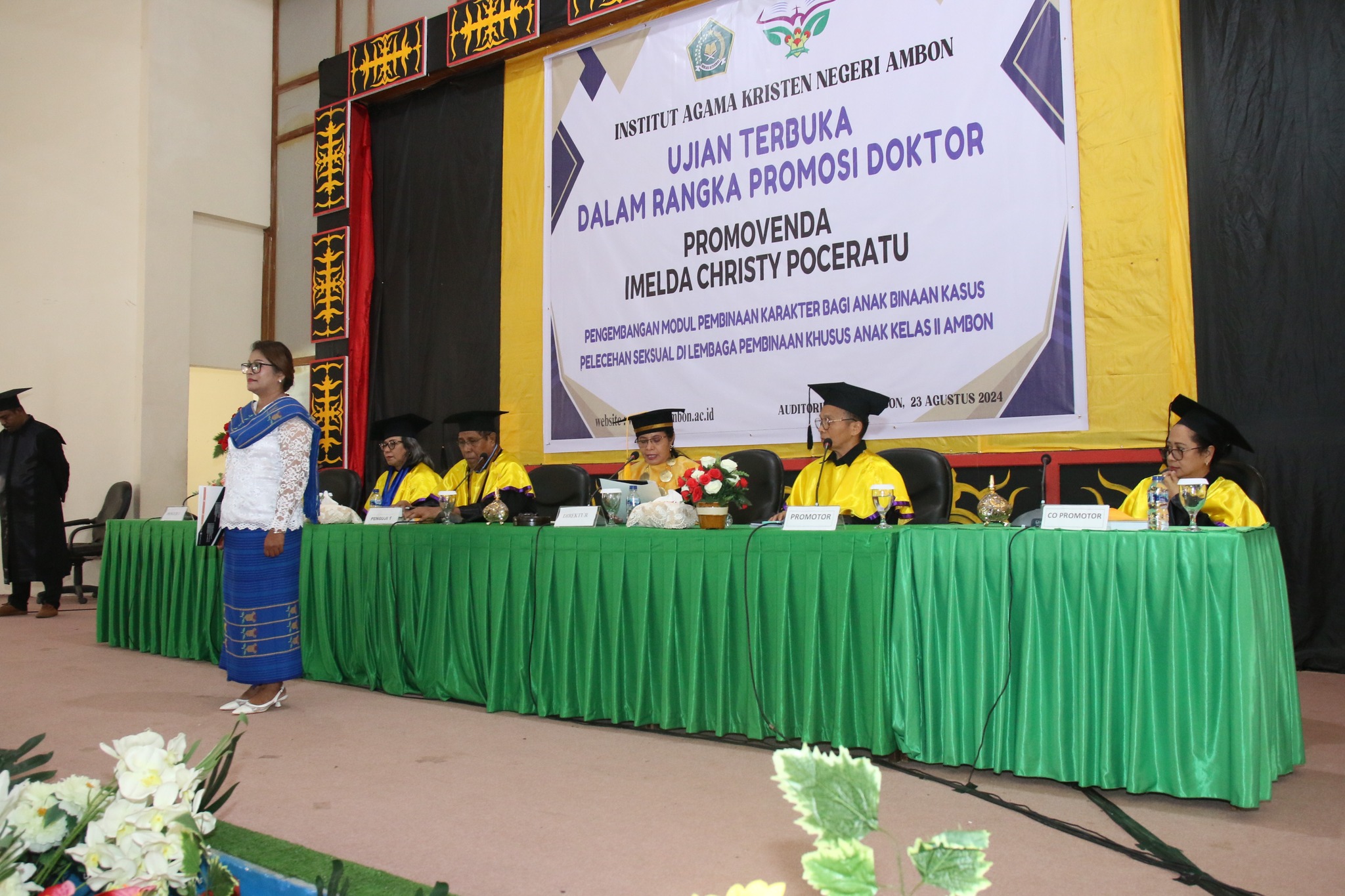 Ujian Promosi Doktor PAK, Dr. Imelda Christy Poceratu