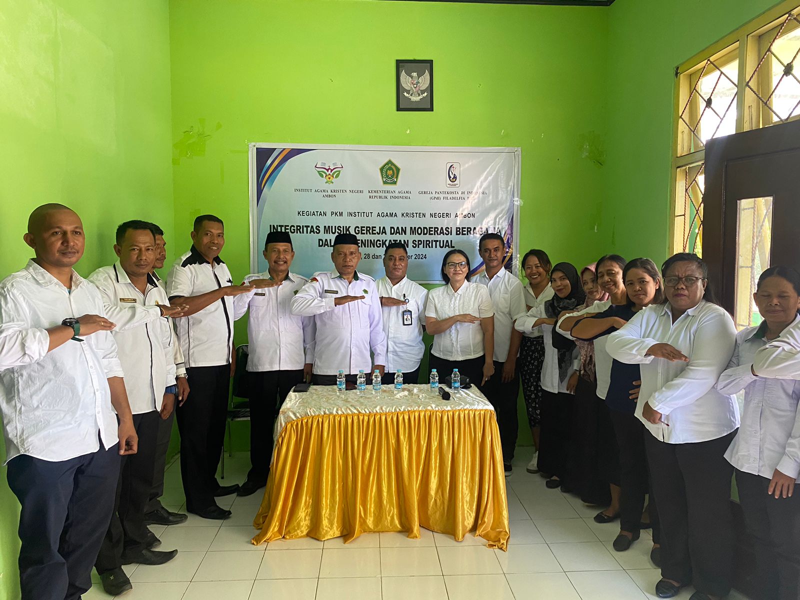 IAKN Ambon Gelar PKM Jalin Kerjasama Tingkatkan Integritas Musik Gereja dan Moderasi Beragama