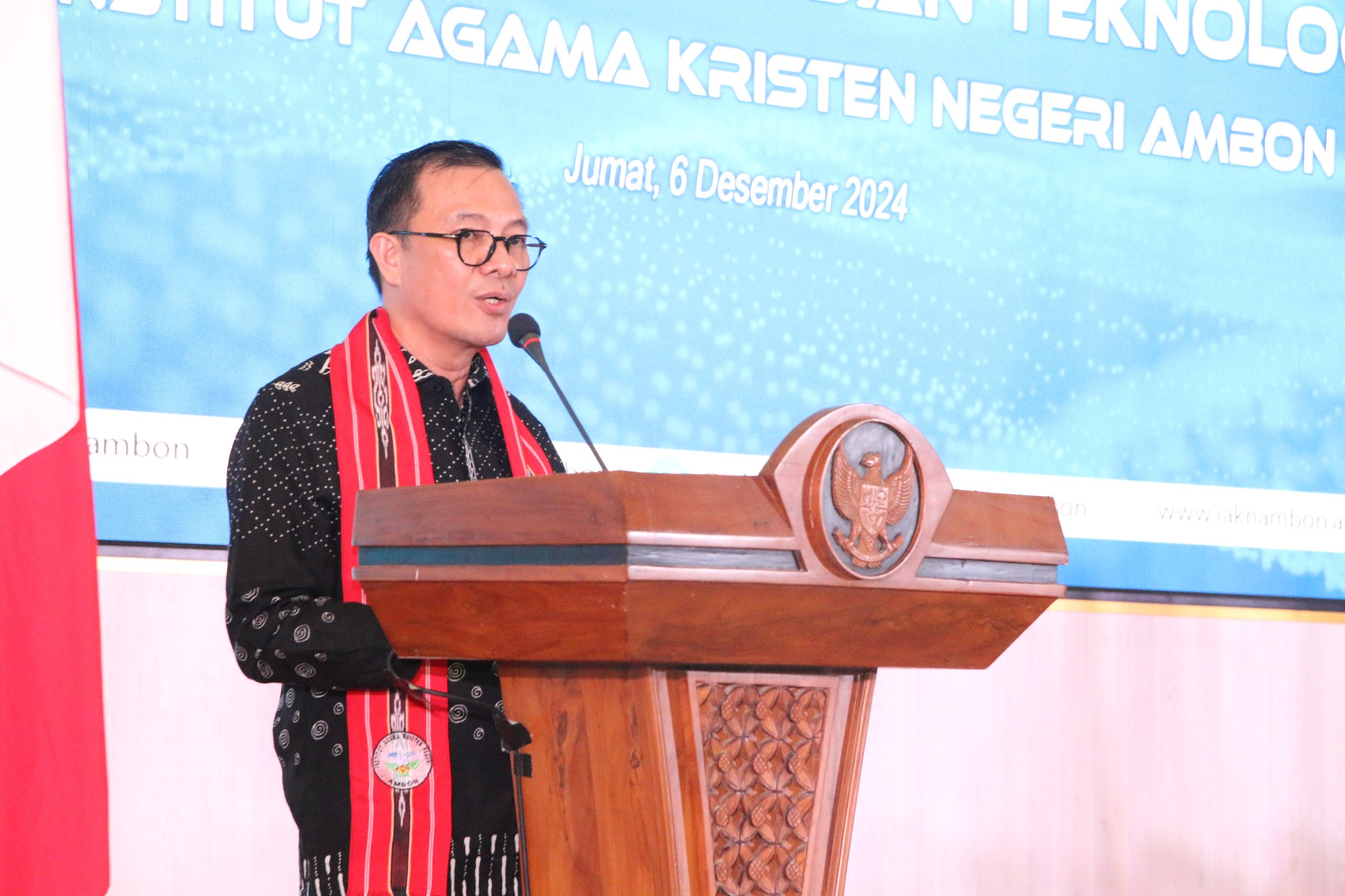 IAKN Ambon luncurkan fakultas umum, Sekretaris Ditjen Bimas Kristen RI beri apresiasi dan dukungan transformasi