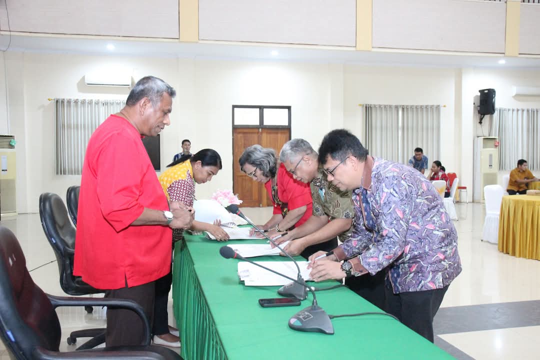 Penutupan Rapat Kerja IAKN Ambon Tahun 2025