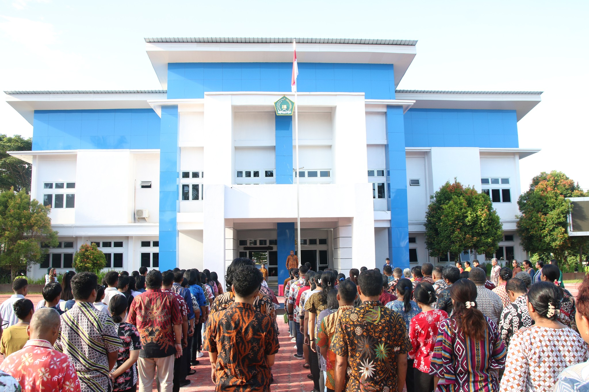 IAKN Ambon Gelar Upacara Hardiknas, Rektor Tekankan Pentingnya Pendidikan Bermutu dan Inklusif