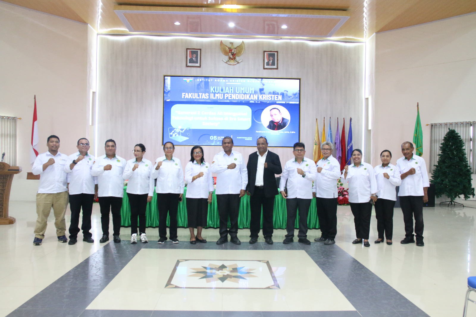Kuliah Umum FIPK IAKN Ambon: “Generasi Z Cerdas AI: Menguasai Teknologi untuk Sukses di Era Smart Society”