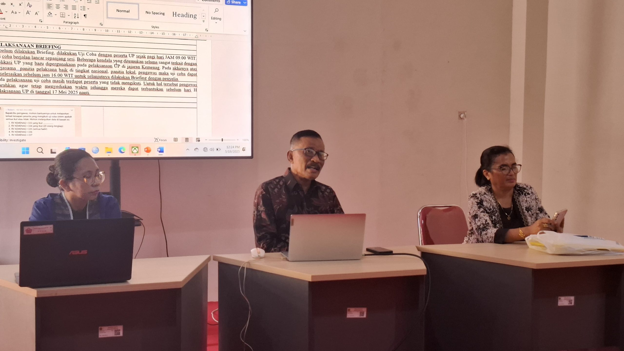 IAKN Ambon Sukses Gelar UP PPG Mei 2025, Prof. Salakory: Penyelenggaraan Efektif dan Profesional