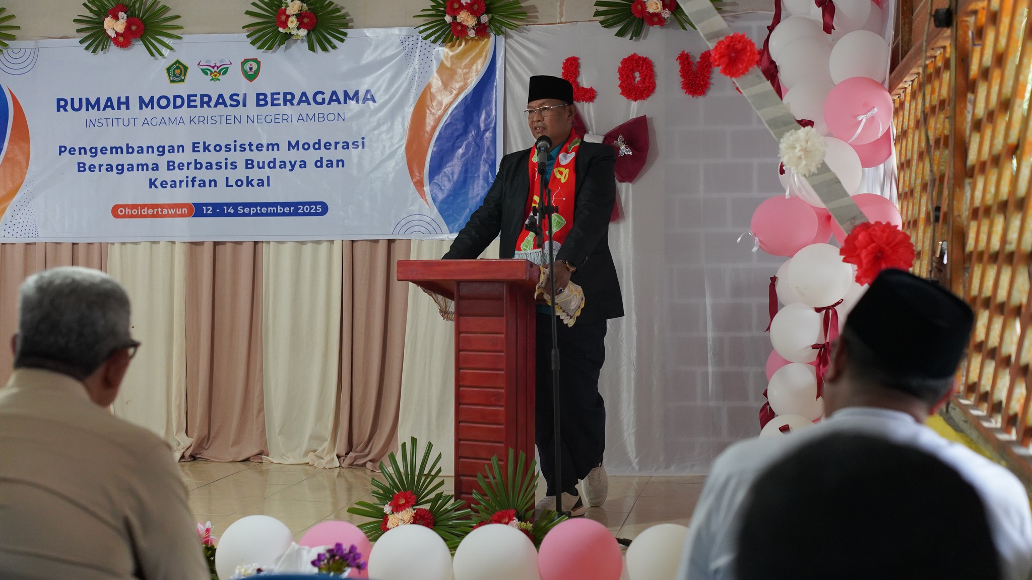Kakanwil Kemang Provinsi Maluku Apresiasi IAKN Ambon melalui Rumah Moderasi beragama